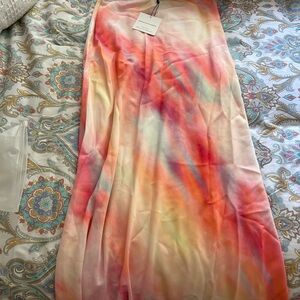 Multicolor Tie-Dye Women's Skirt